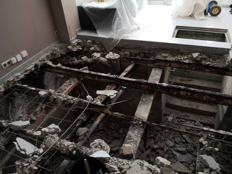 Rénovation de plancher abîmé le Havre 